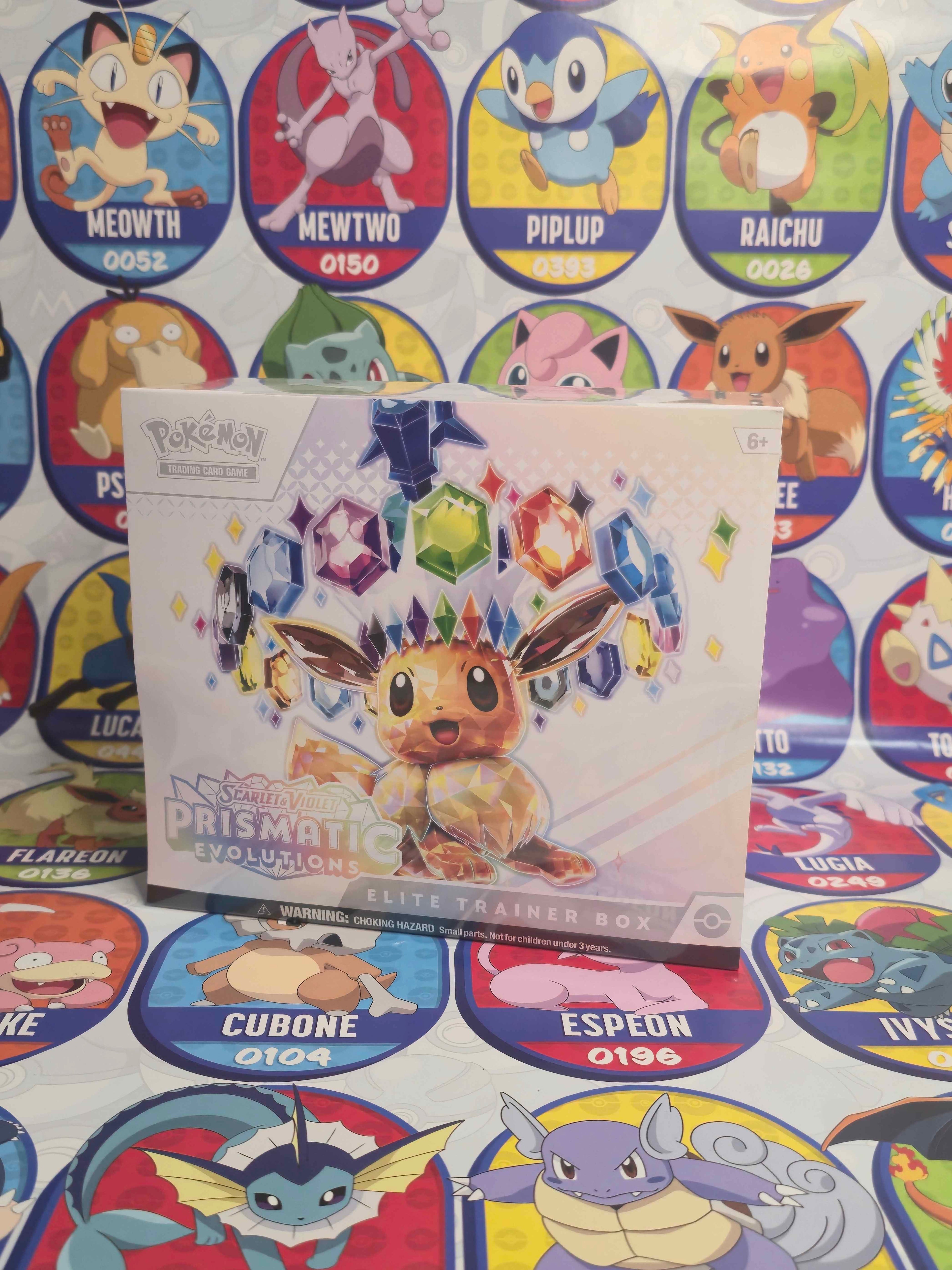 SV Prismatic Evolutions (PRE): Elite Trainer Box