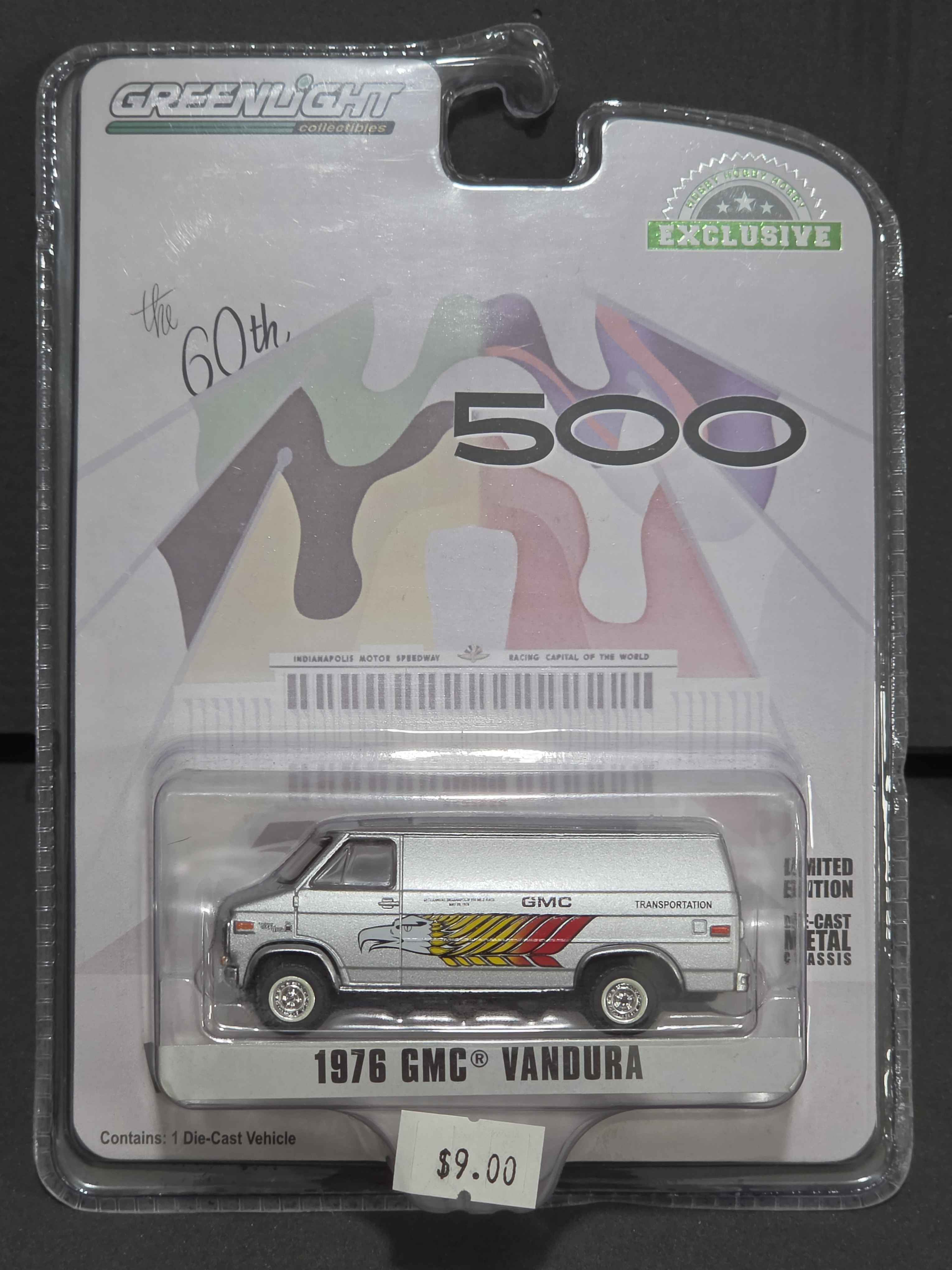GreenLight 1976 GMC Vandura "60th Annual Indianapolis 500 Mile Race" - Hobby Exclu.