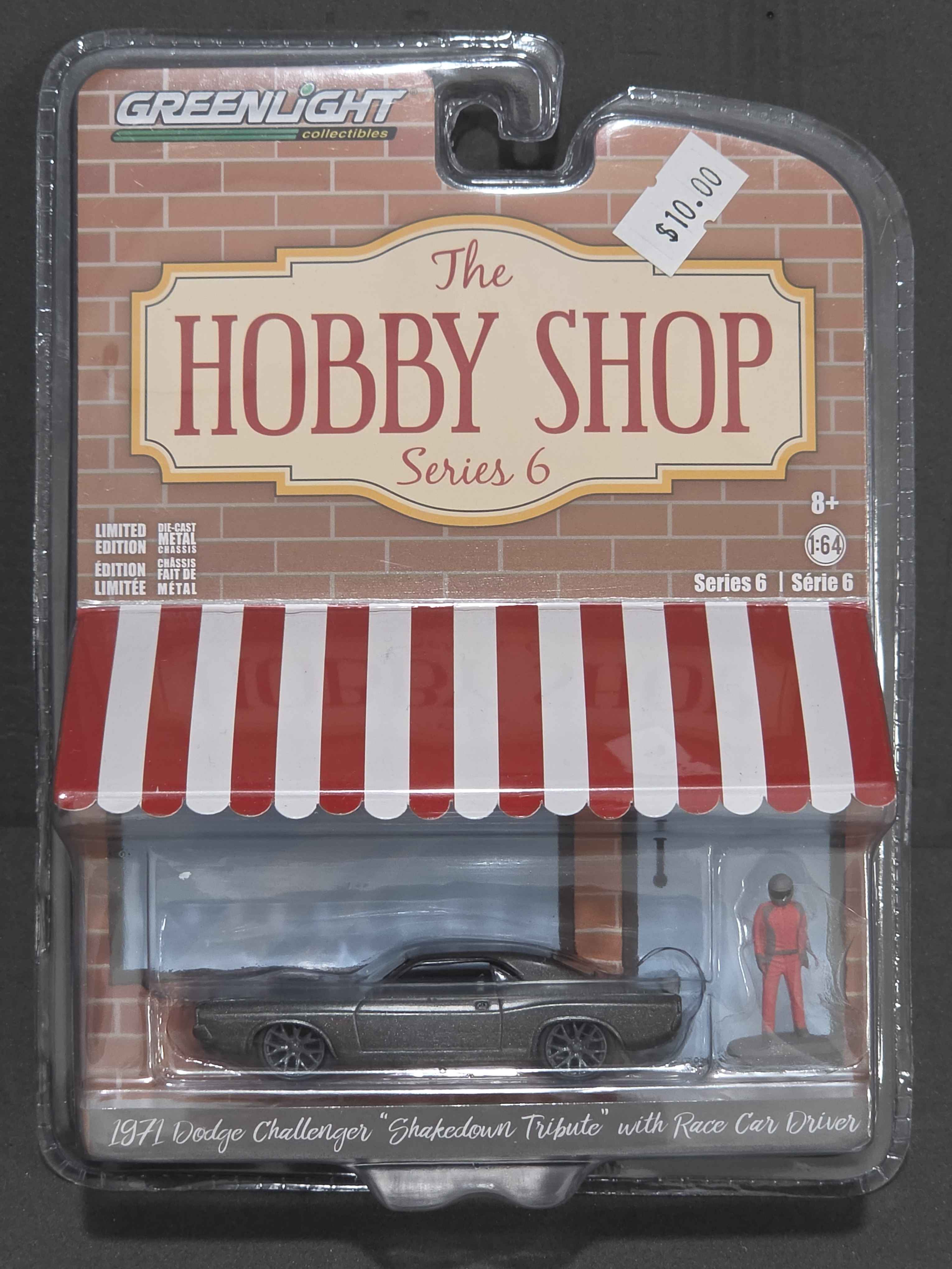 GreenLight Hobby Shop: 1971 Dodge Challenger Shakedown with Driver