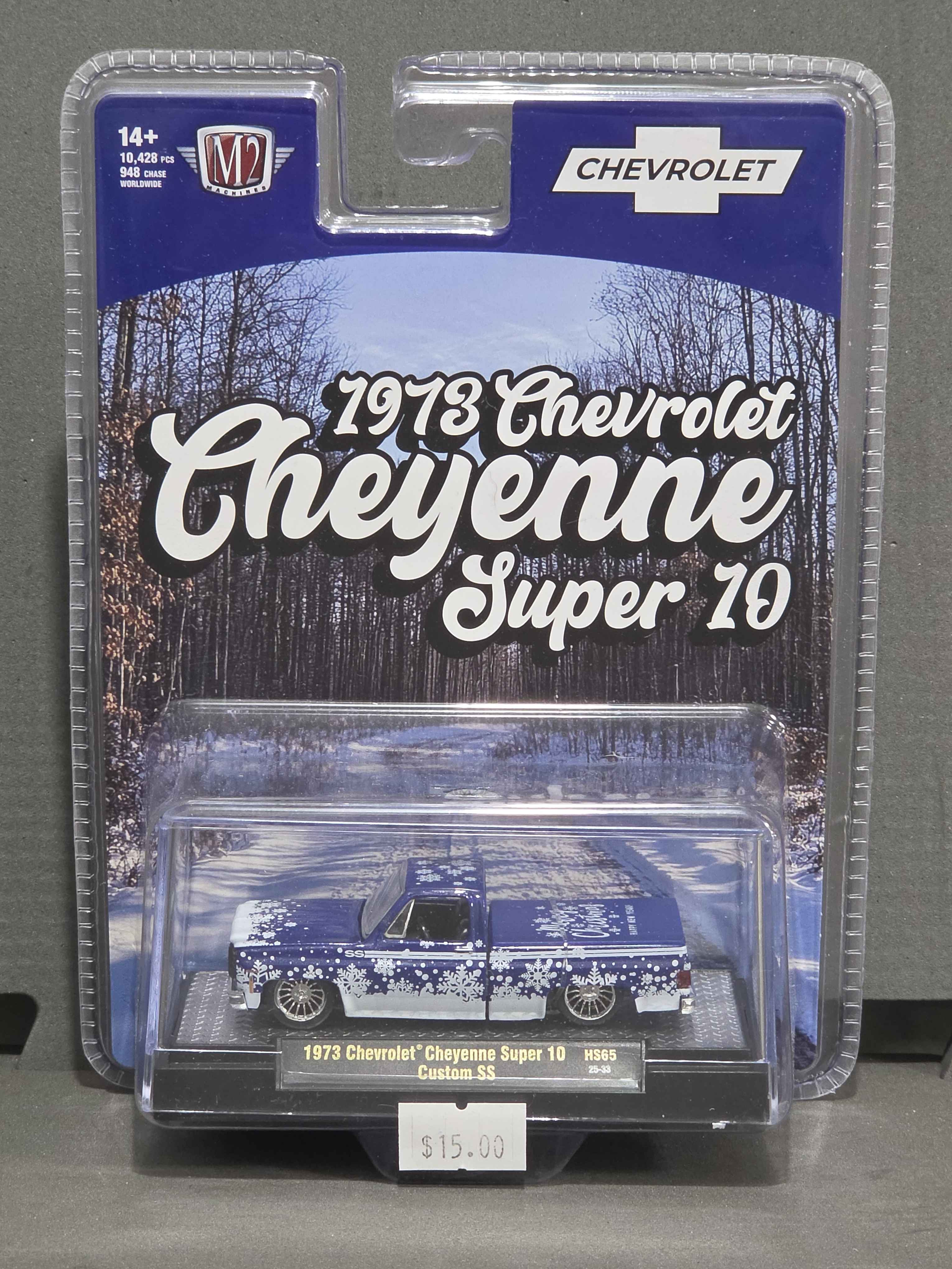 M2 1973 Chevrolet Cheyenne Super 10 Custom Pickup Truck Assort.