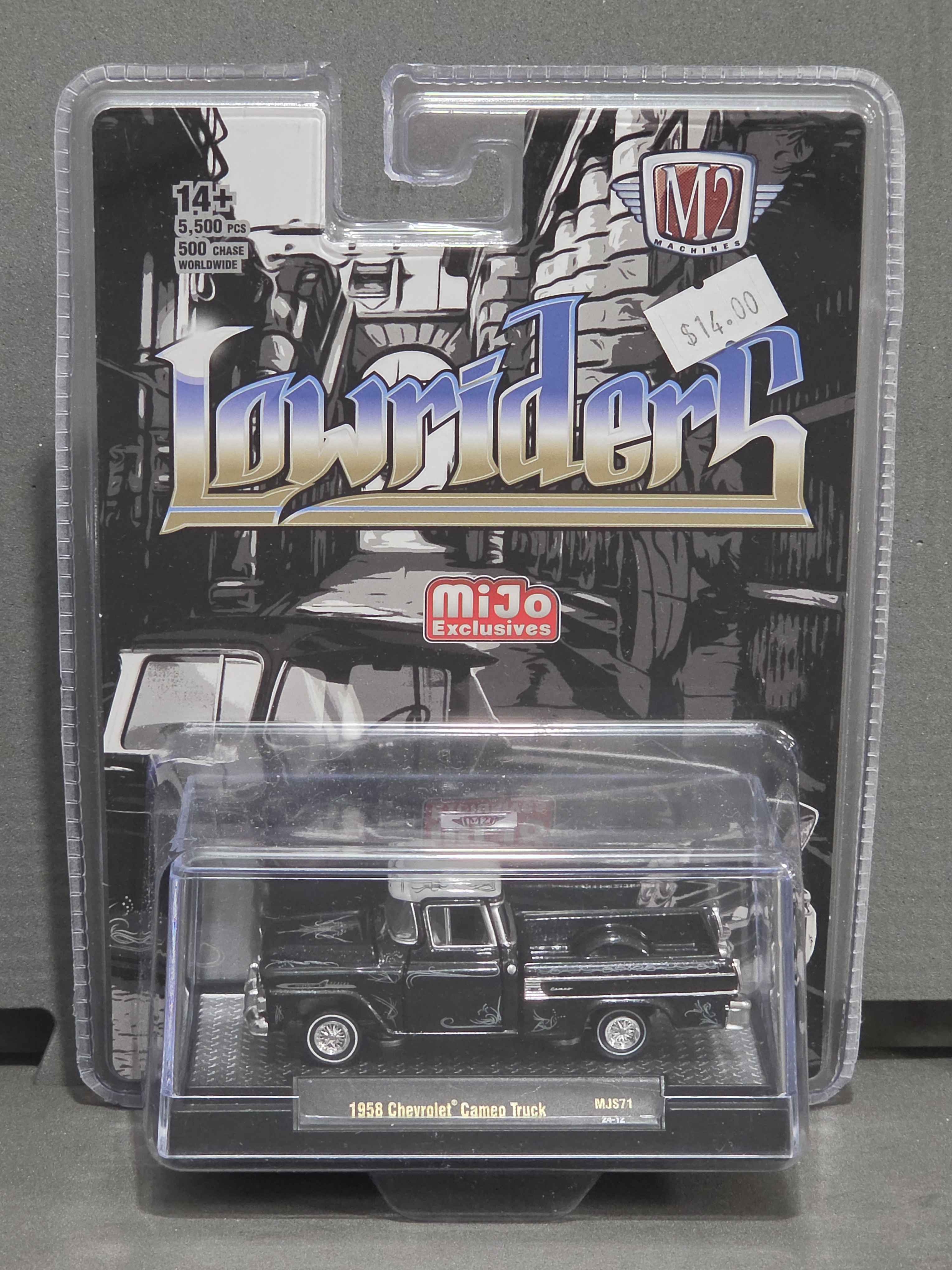 M2 Lowriders - 1958 Chevrolet Cameo Custom Pickup Truck (Black)