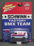 Johnny Lightning - 1976 Chevy G20 Van - Schwinn Factory BMX Team
