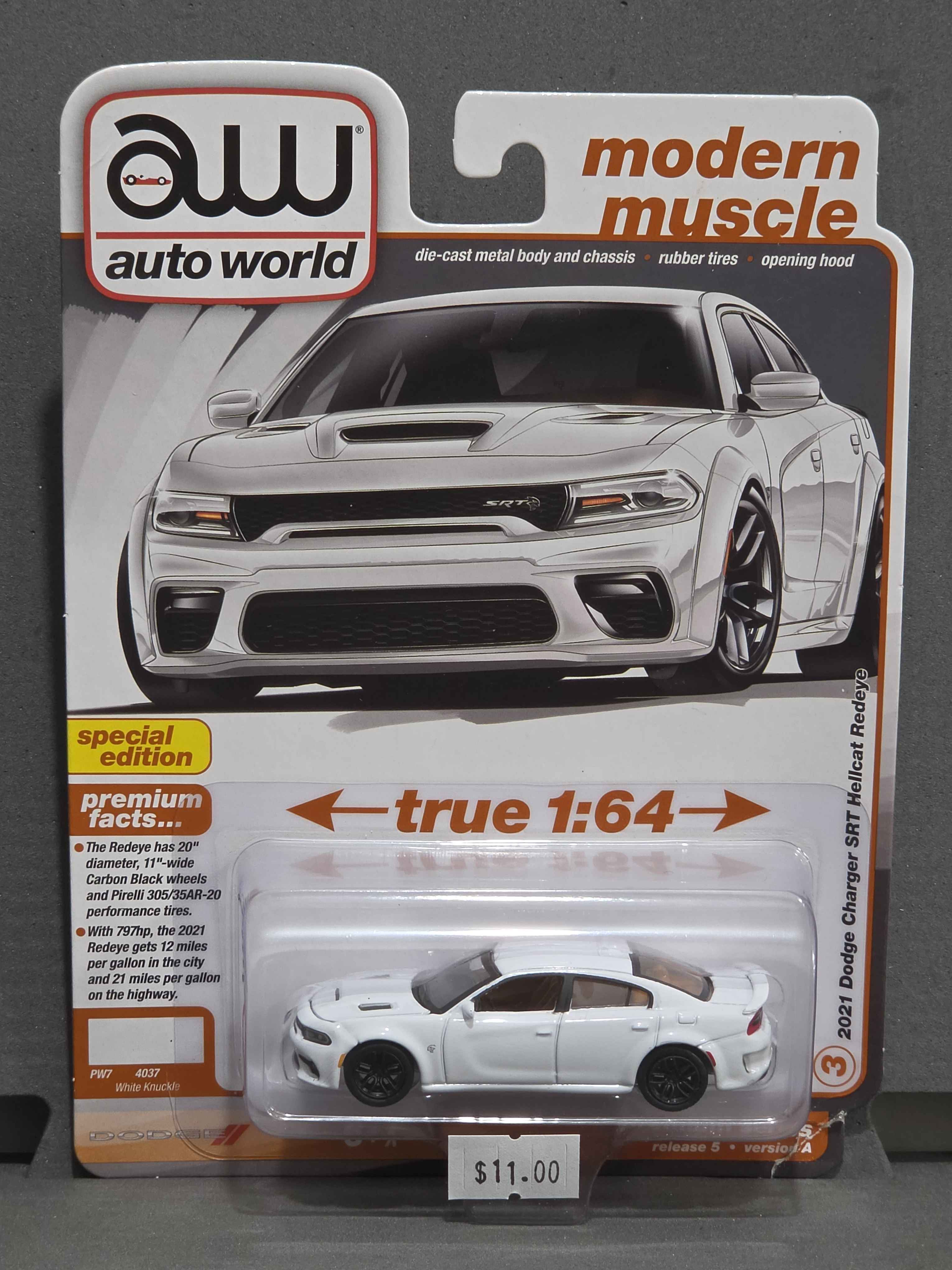 Auto World Premium - 2024 Release 5 - 2021 Dodge Challenger SRT Super Stock in Sinamon Stick Metallic