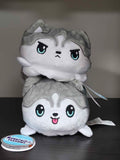 Reversible Husky Plushie