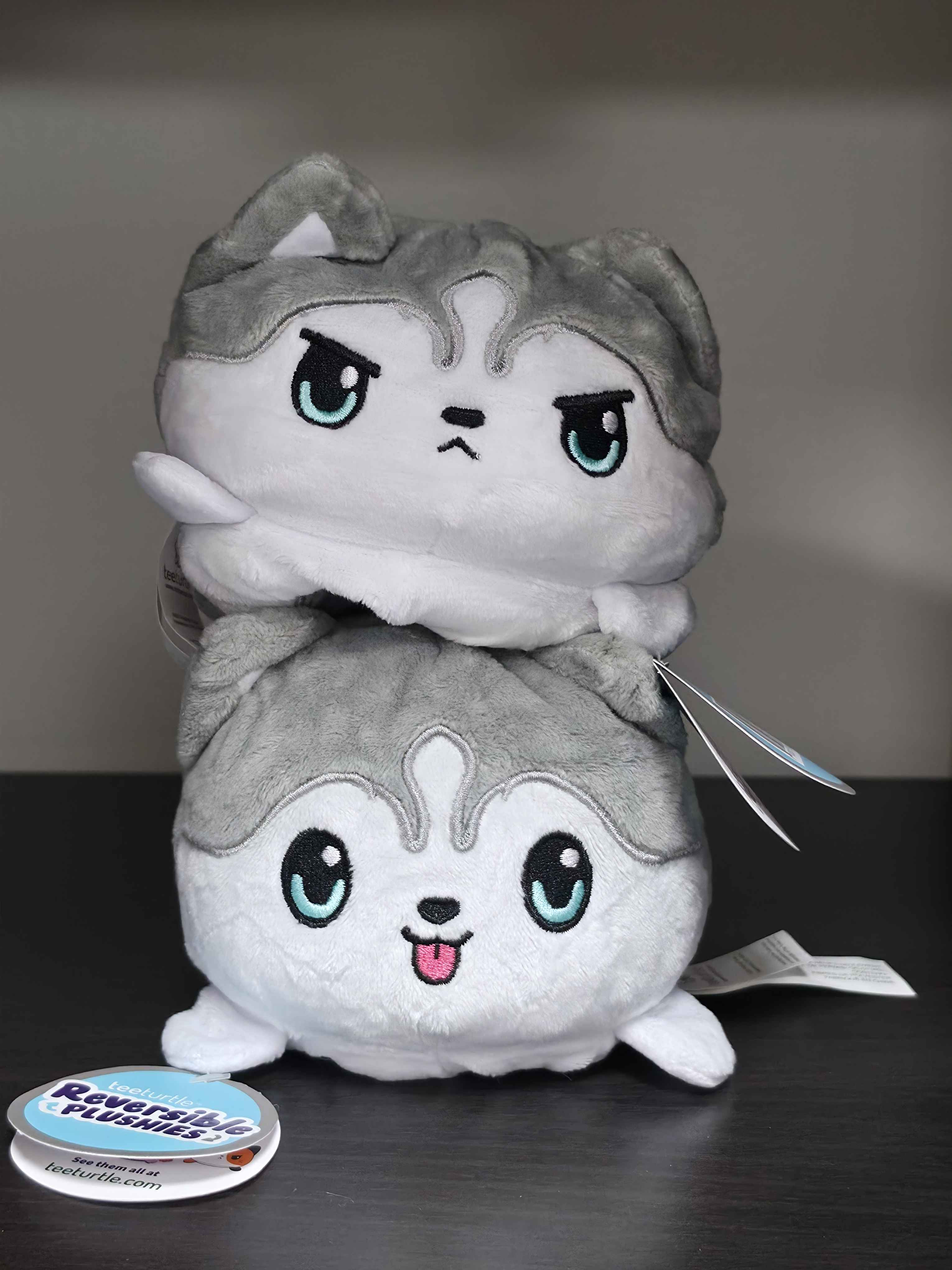 Reversible Husky Plushie