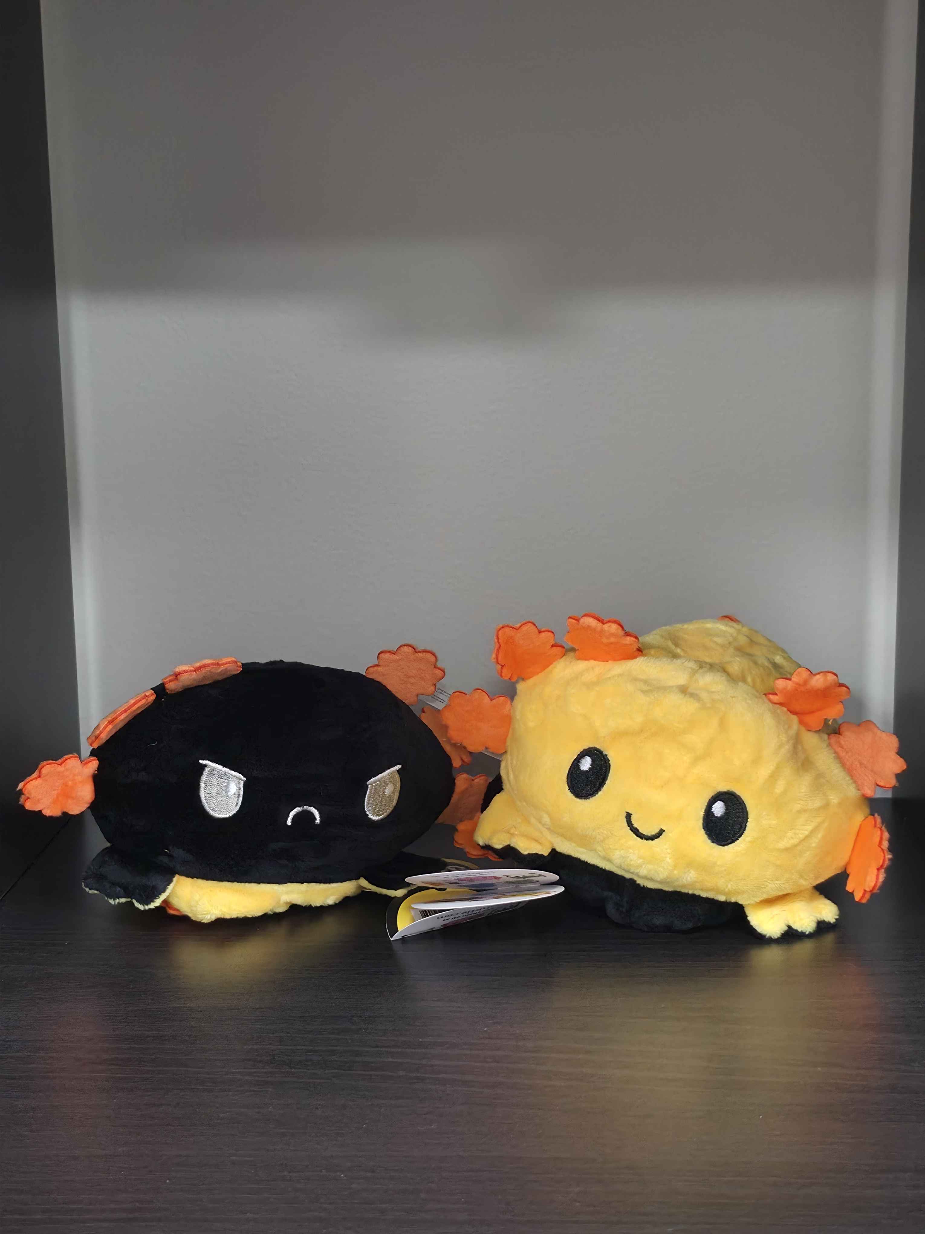 Reversible Axolotl Plushies