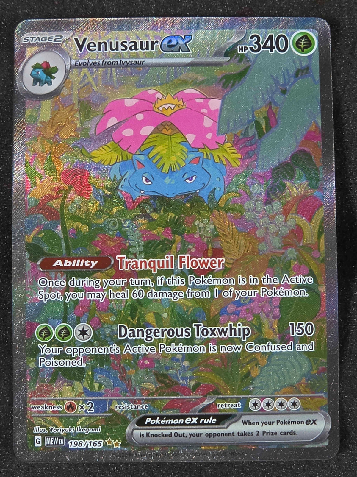 Venusaur ex - 198/165 - SV: Scarlet & Violet 151 (MEW)