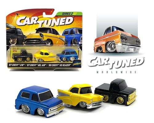 CarTuned Lowriders Series 2 Stylin' & Profilin' Three-Pack