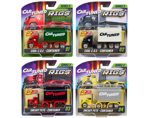 WAVE 2 - CarTuned 1:64 Container Rigs Series 3 Assortment - SEALED CASE - product image 2