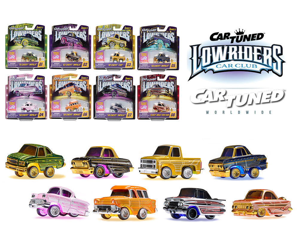 CarTuned Lowriders SHOW GLOW Series 2 Assort.