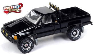 Johnny Lightning Mystery Matinee - 1985 Toyota SR5 Pickup (Black)