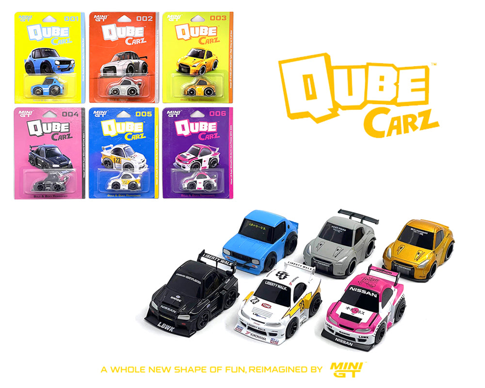 Mini GT QubeCarz Series 1 Liberty Walk Assortment