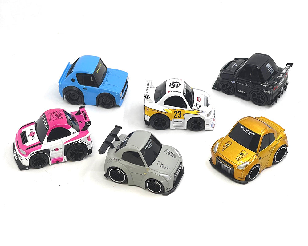 Mini GT QubeCarz Series 1 Liberty Walk Assortment