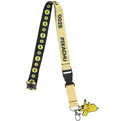 Pokémon Pikachu Yellow Kanto Region First Partner Rubber Charm and Lanyard