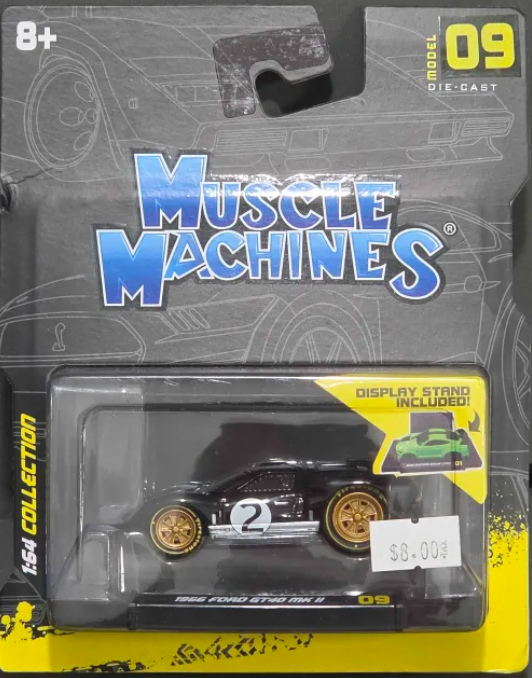 Maisto Muscle Machines Ford GT-40 MKII #2 (Black)