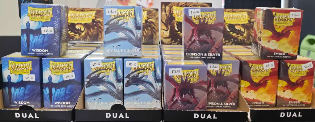 Dragon Shield Sleeves: Standard Dual Matte 100ct (Assorted Colors)