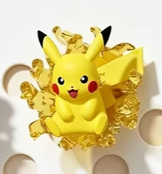 Pokémon Series Puffy Refrigerator Magnet (Non-blind box item)