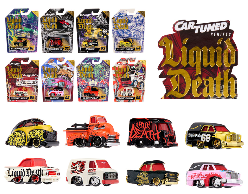 CarTuned Remixes Liquid Death 2026 Series 1 Assortment