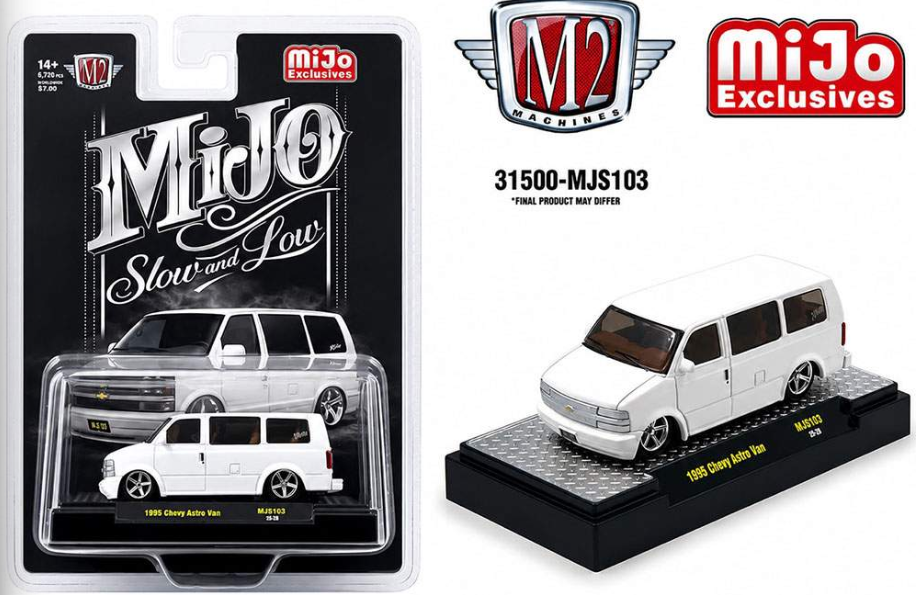 1995 Chevrolet Astro Van - Custom Slow & Low (White)