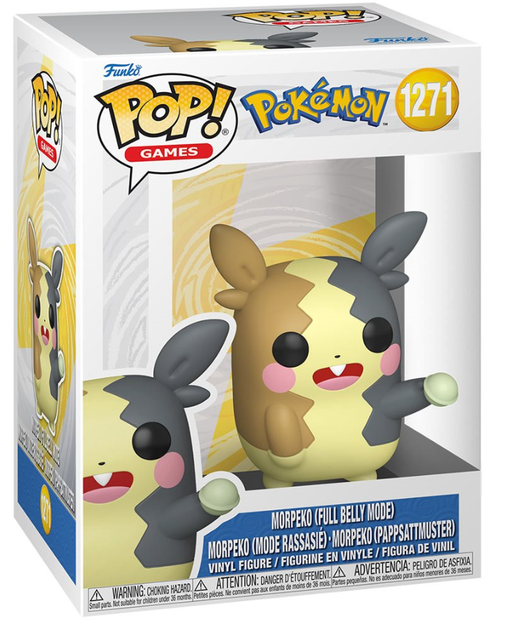 Pokemon Morpeko (Full Belly Mode) Funko Pop! Vinyl Figure #1271