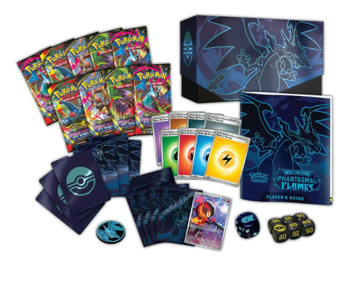 Pokémon TCG: ME2: Phantasmal Flames: Elite Trainer Box