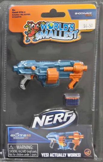 World's Smallest - Nerf (Assort.)