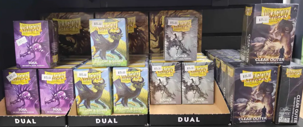 Dragon Shield Sleeves: Standard Dual Matte 100ct (Assorted Colors)