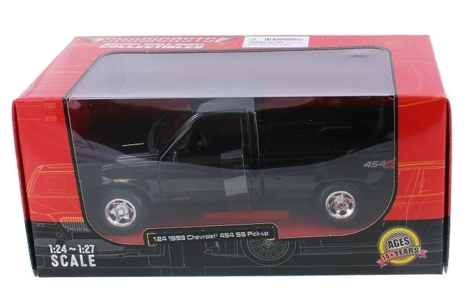 Showcasts® Collectibles – 1993 Chevrolet 454 SS Pickup Truck (1/24 Scale, Black)