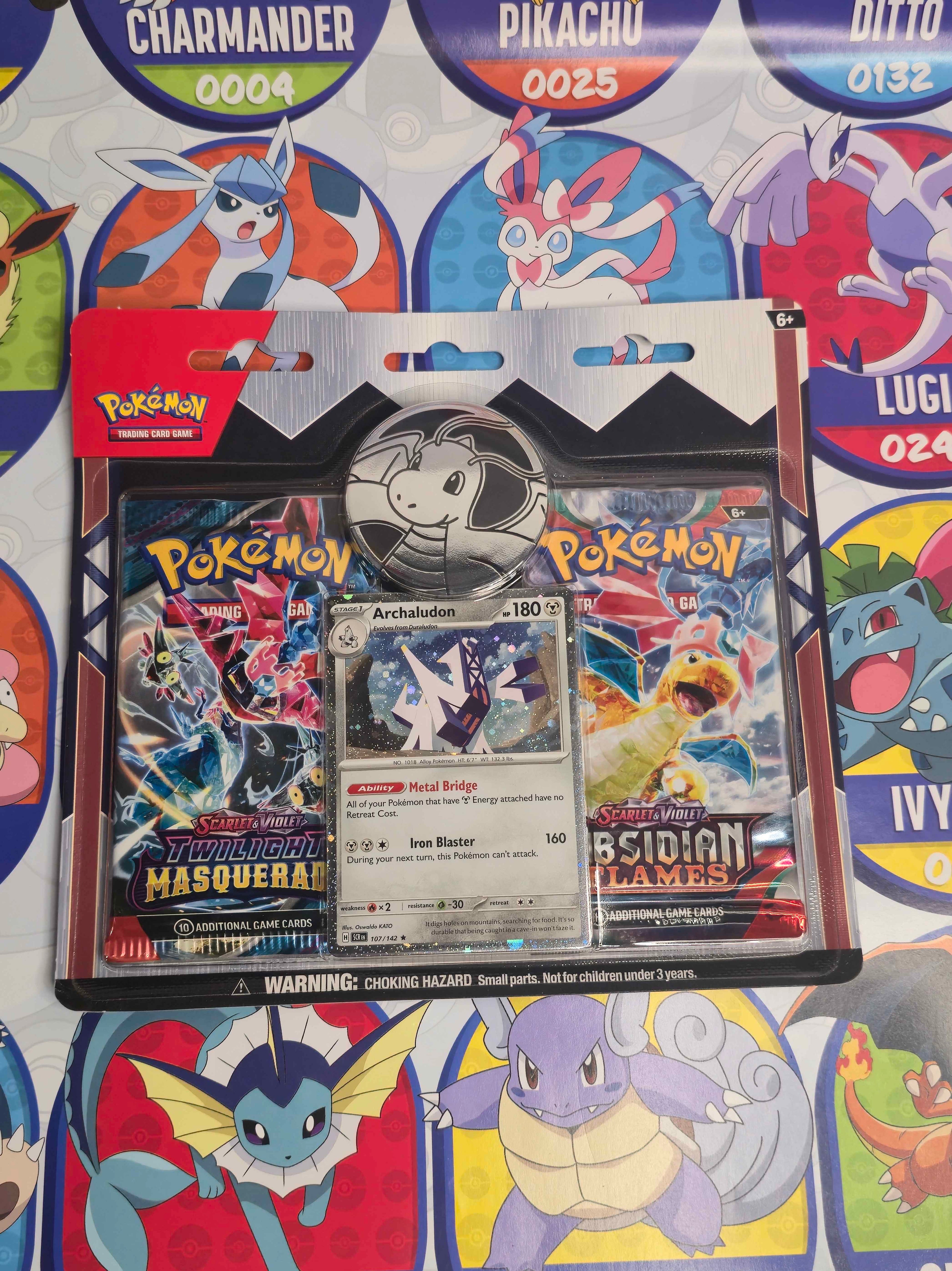 SV Twilight Masquerade/Obsidian Flames (TWM/OBF): 2pk Blister