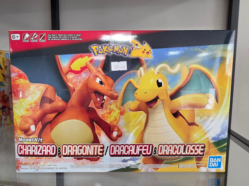 Charizard & Dragonite Quick Model Kit