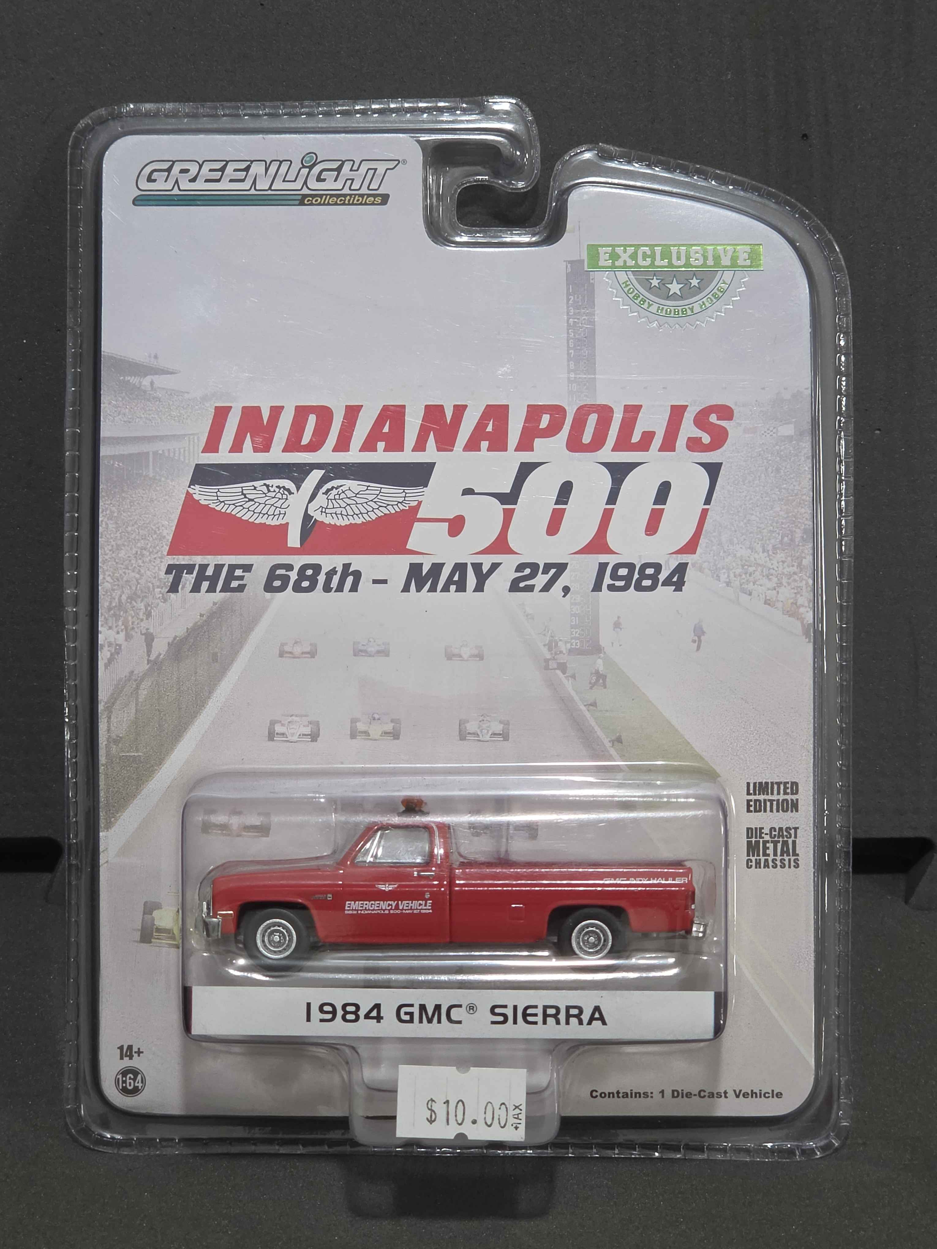 GreenLight 1984 GMC Sierra Truck "68th Annual Indianapolis 500 Mile Race Emergency Vehicle"