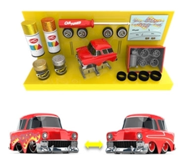 CarTuned 1:64 Custom Shop Castworks Assortment – 1987 Chevrolet C10 & 1956 Chevrolet Nomad - product image 2