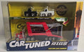 CarTuned RIGS Custom Car Carrier – Diecast ’87 Chevy C10 & ’90 454 SS (1/64)