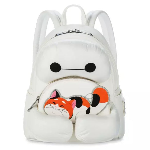 Loungefly: Baymax and Mochi Mini Backpack - Disney Parks Exclusive