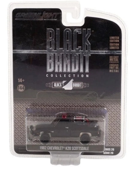 GreenLight Black Bandit - Series 26 | 1982 Chevrolet® K20 Scottsdale with Fire Equipment