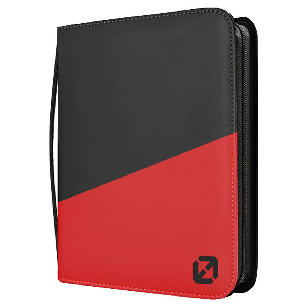 Toploader Binder: Black with Red