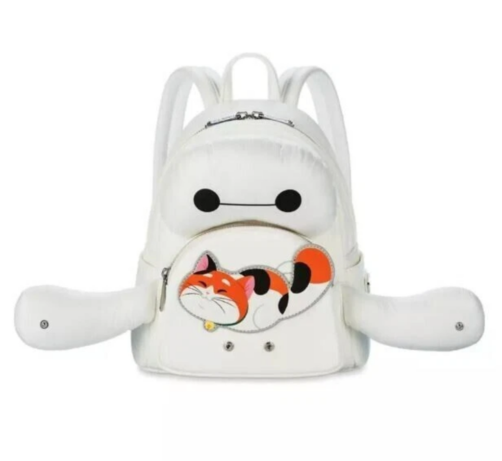 Loungefly: Baymax and Mochi Mini Backpack - Disney Parks Exclusive