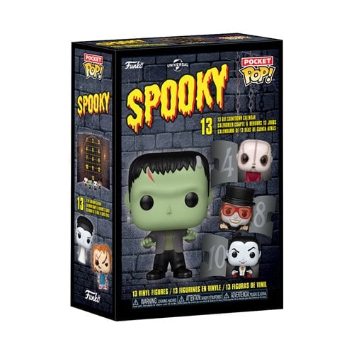 Funko POP!: Universal Spooky 13-Day Countdown Funko Pocket Pop! Mini-Figure Calendar