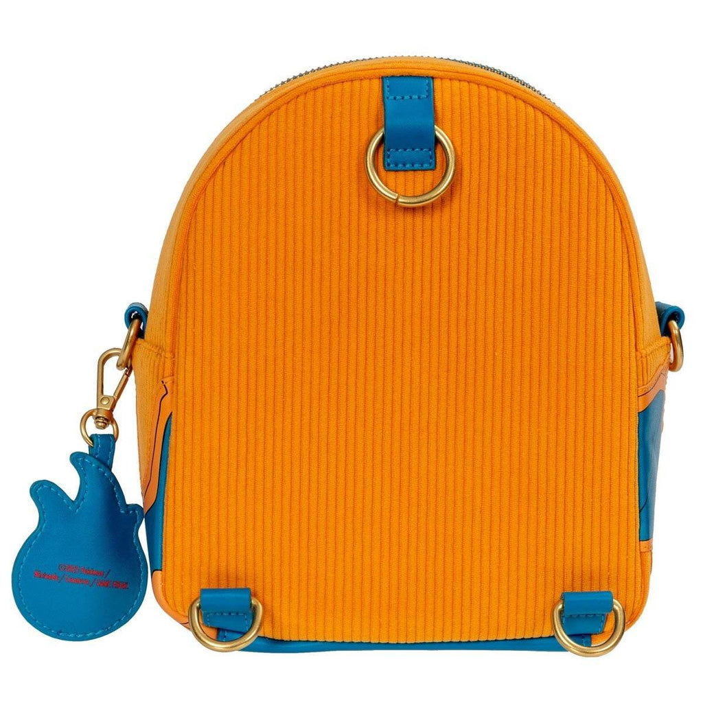 Loungefly: Charizard Corduroy Convertible Mini-Backpack