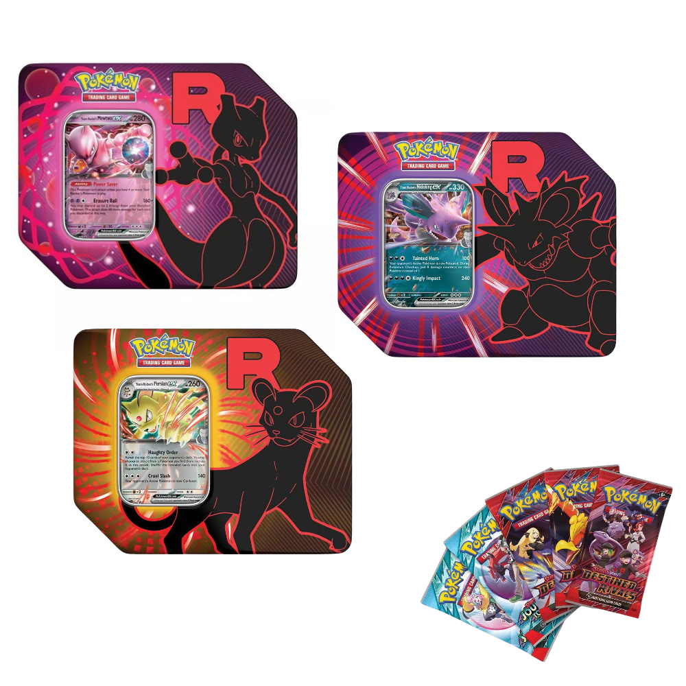 SV Destined Rivals (DRI): Team Rocket Tins (Randomly Selected)
