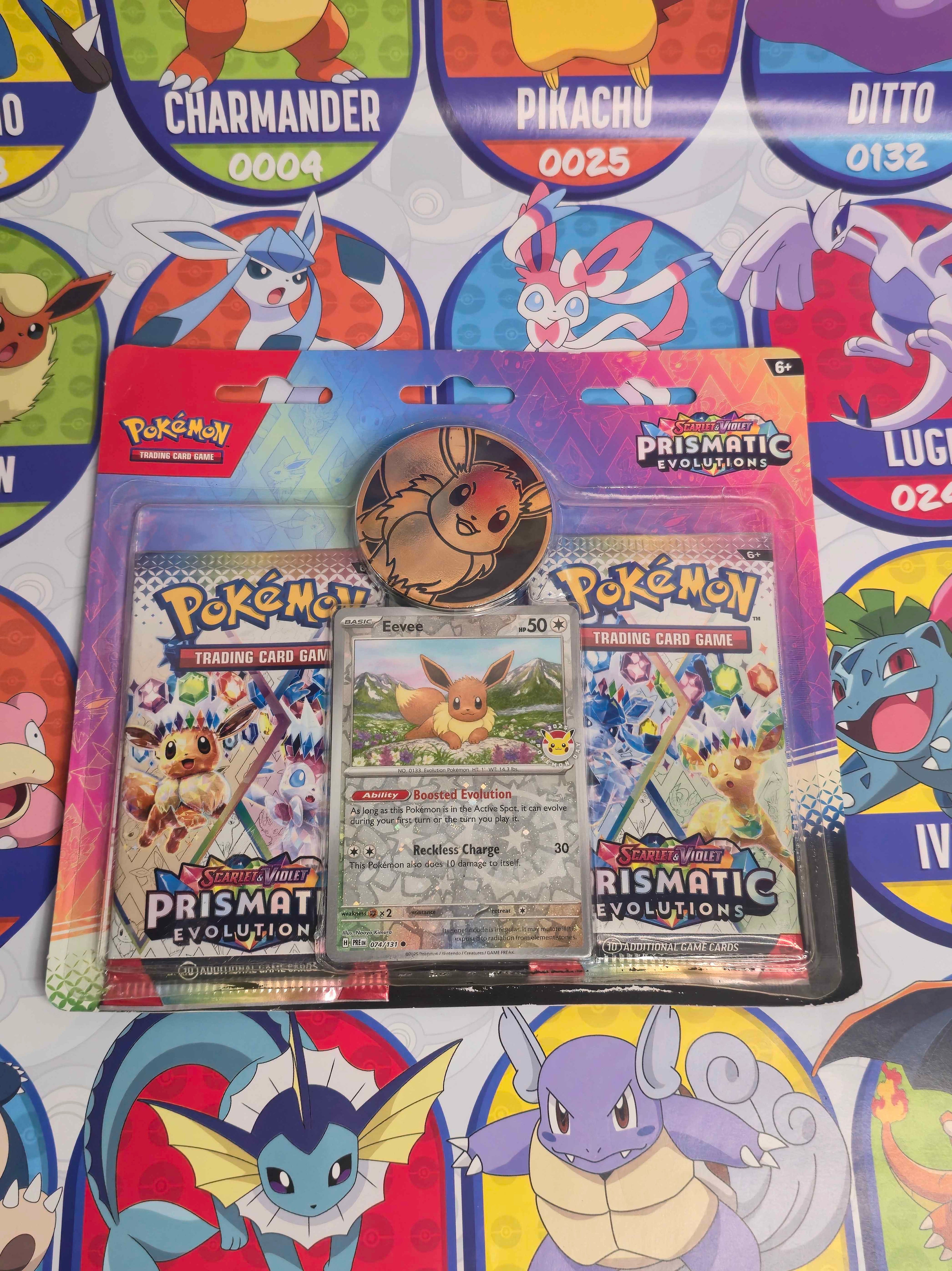 SV Prismatic Evolutions (PRE): 2pk Blister Pack