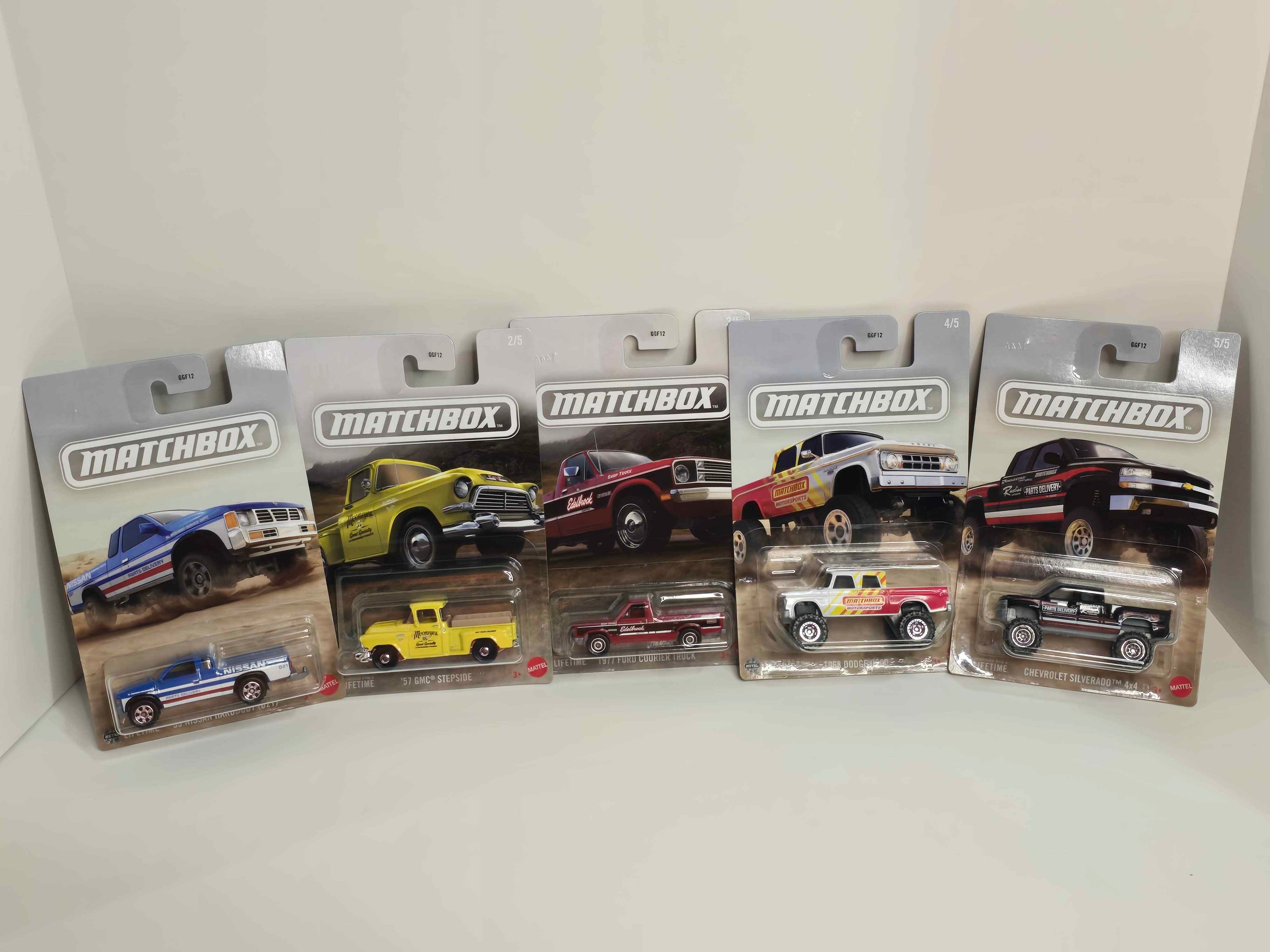 MATCHBOX: Parts Delivery Truck Series (Complete Set of 5)