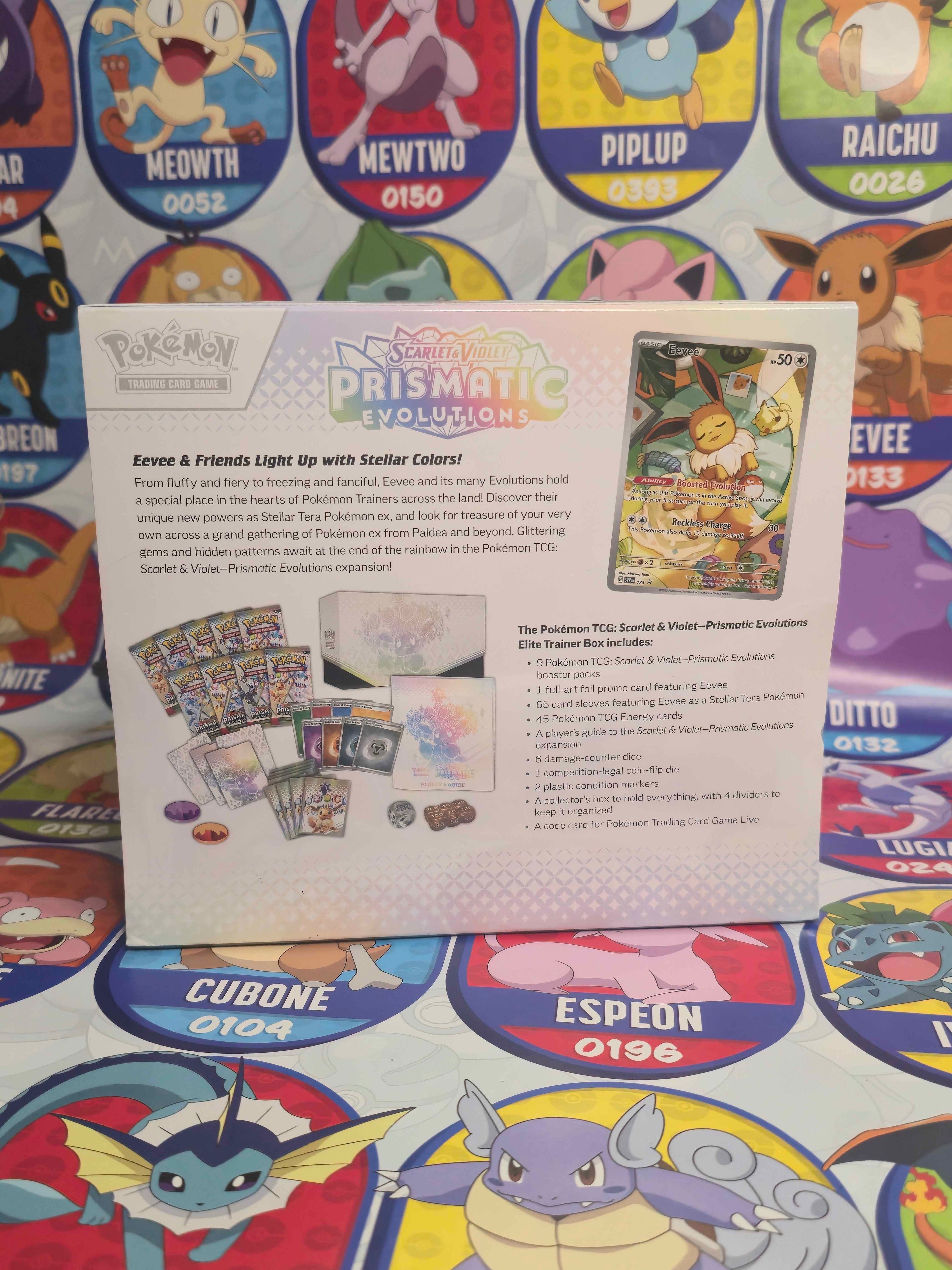 SV Prismatic Evolutions (PRE): Elite Trainer Box