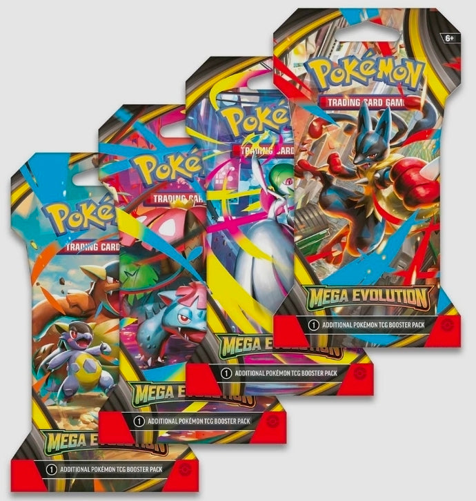 Pokémon Mega Evolution Sleeved Booster Pack