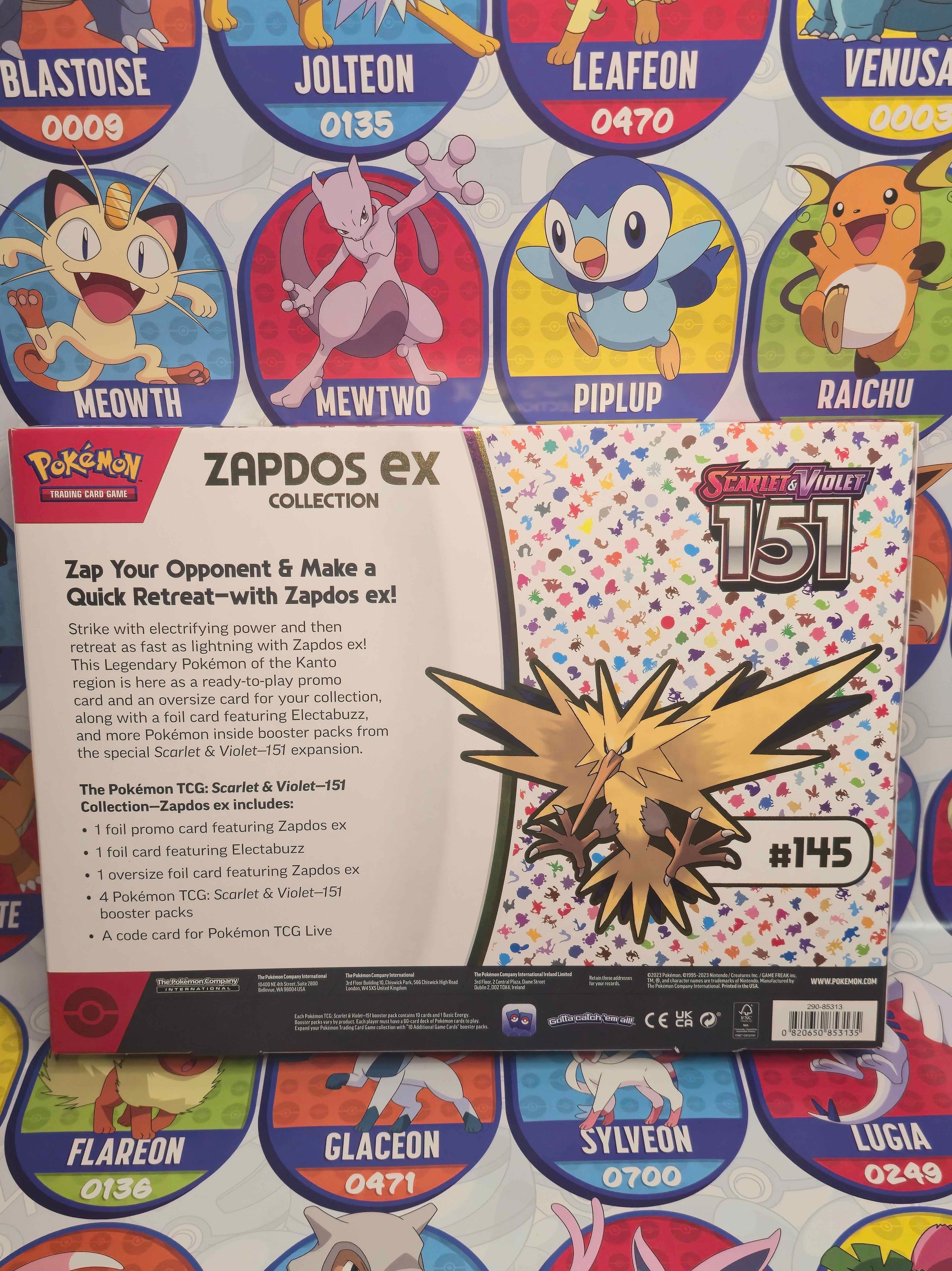 SV 151: Zapdos ex Collection
