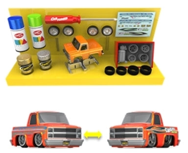 CarTuned 1:64 Custom Shop Castworks Assortment – 1987 Chevrolet C10 & 1956 Chevrolet Nomad
