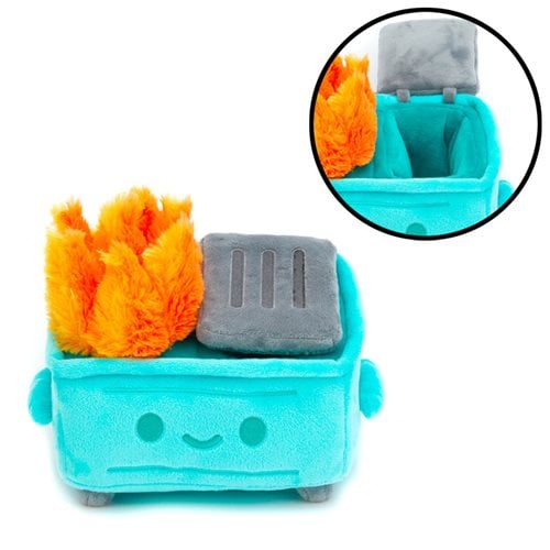 Dumpster Fire Plushie - 100% Soft