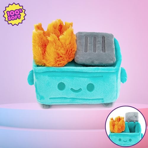 Dumpster Fire Plushie - 100% Soft